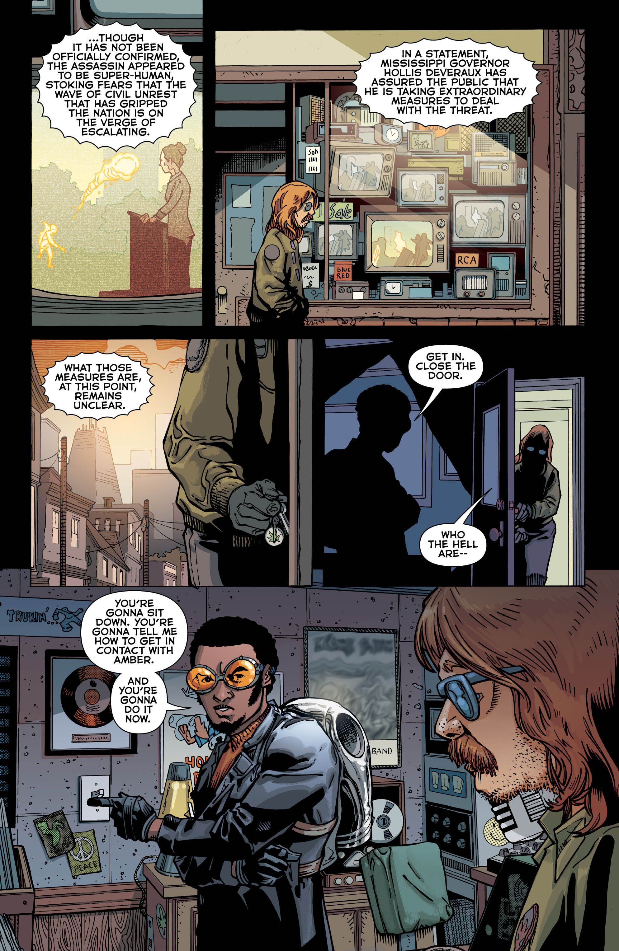 AMERICAN WAY THOSE ABOVE AND THOSE BELOW 4 - Page 1