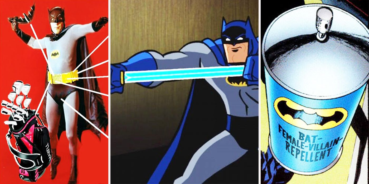15 Most Bizarre Things Batman Carries In His Utility Belt