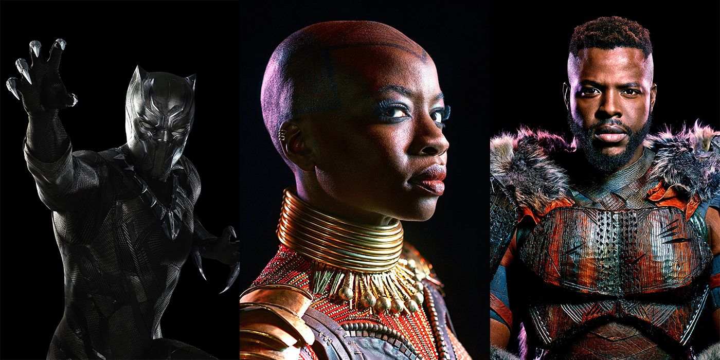 Black Panther Okoye and M&rsquo;baku
