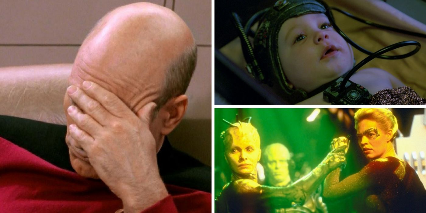 Borg Star Trek Voyager Next Generation Picard Seven of Nine Borg Queen