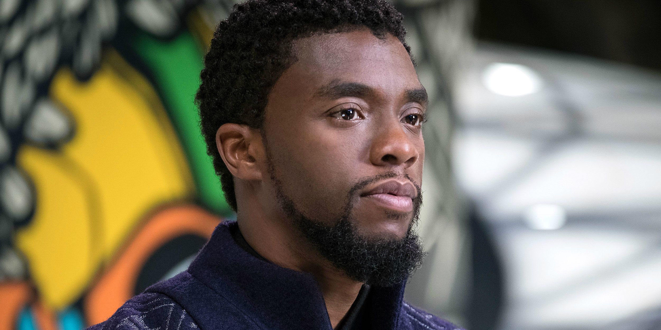 Chadwick Boseman in Black Panther