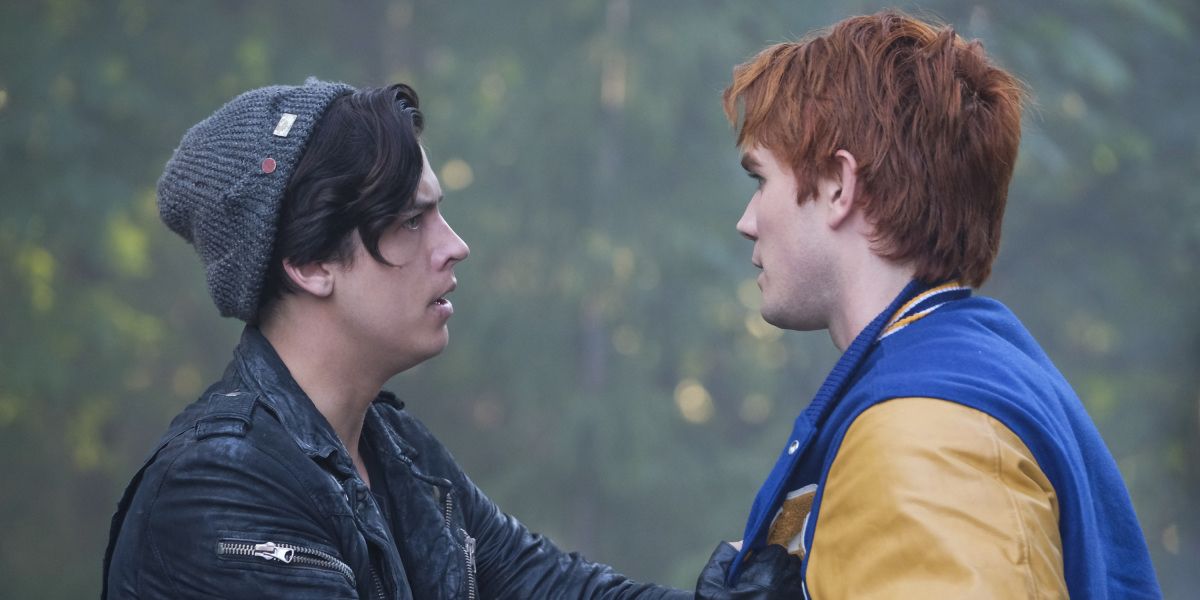 Cole Sprouse and KJ Apa in Riverdale