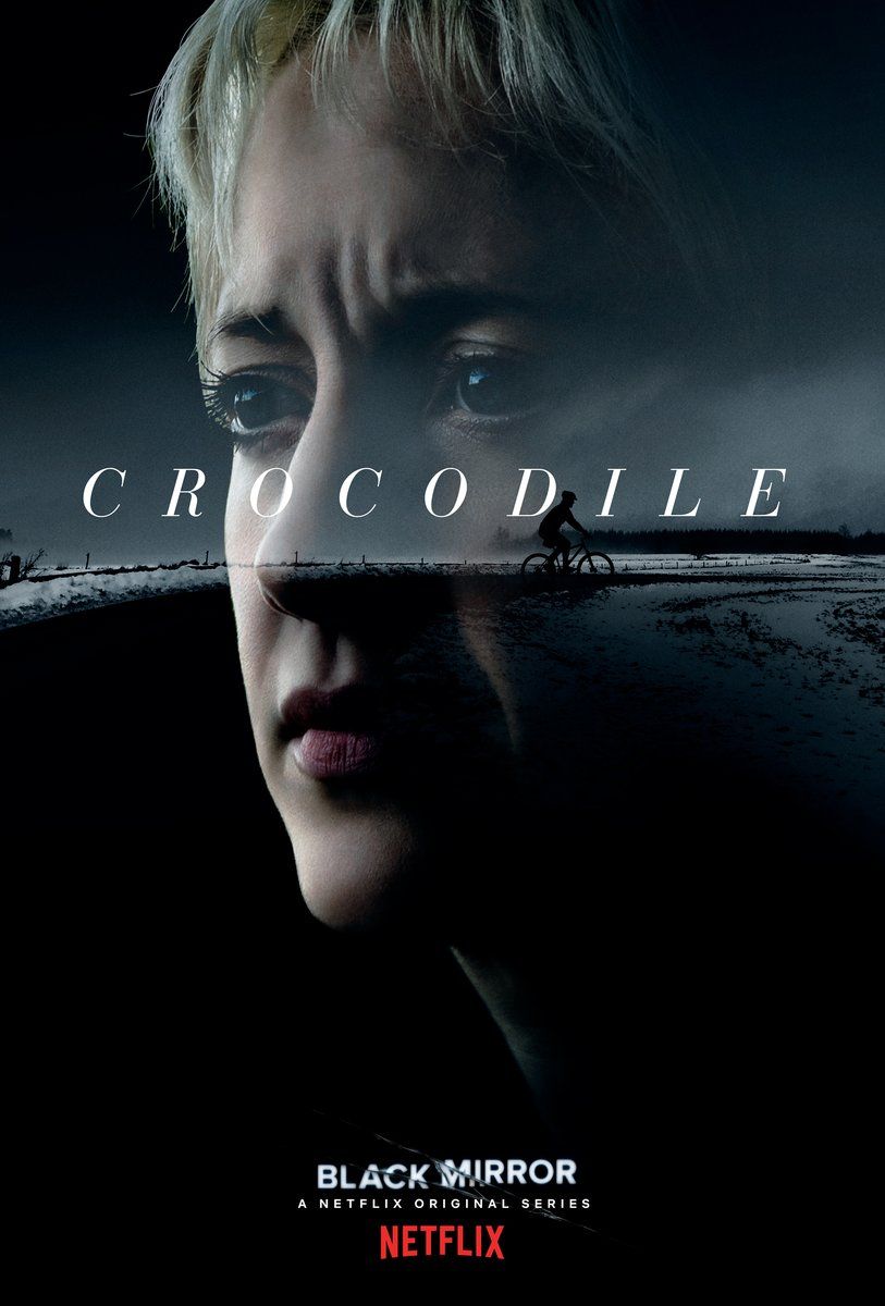 Crocodile Black Mirror Poster