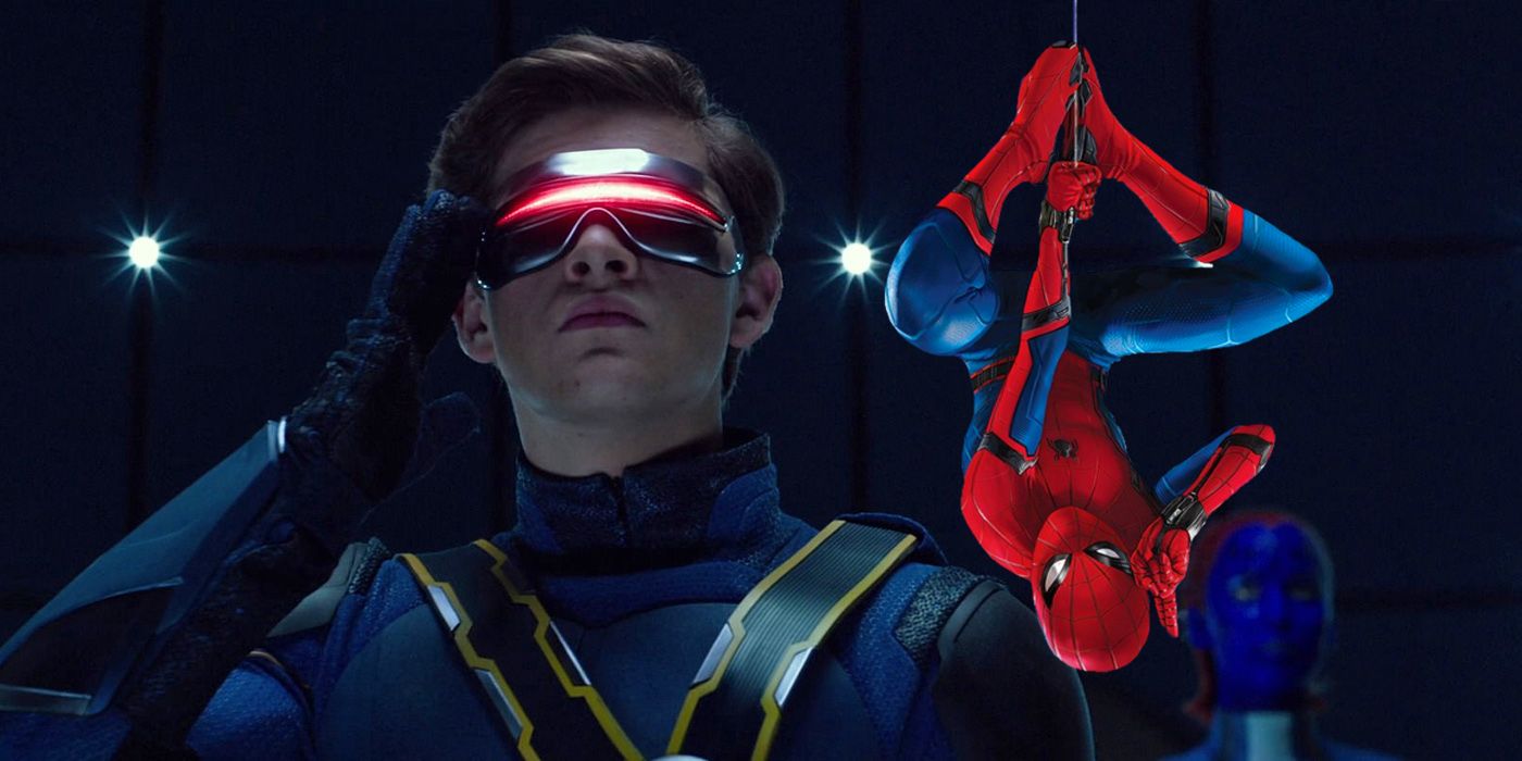 Cyclops from X-Men Apocalypse and Spider-Man