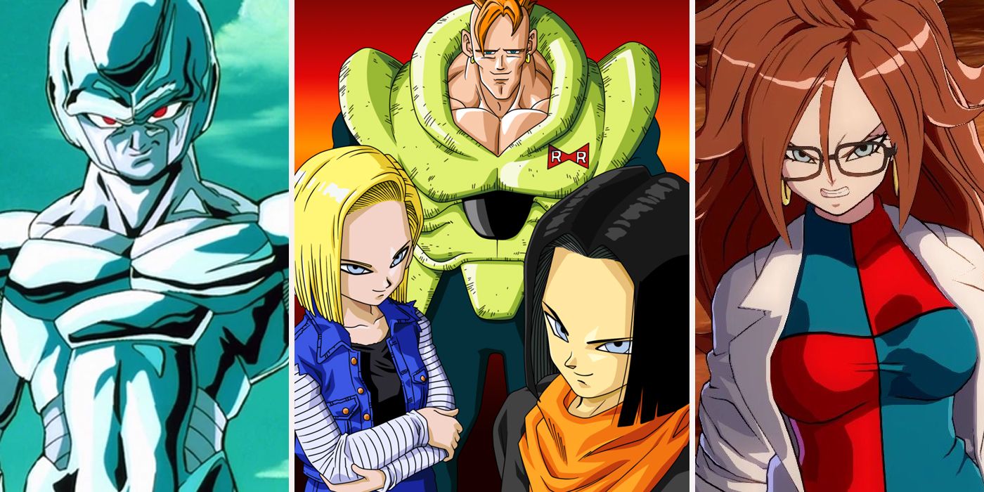 8 Androids in Dragon Ball, ranked from most powerful to least