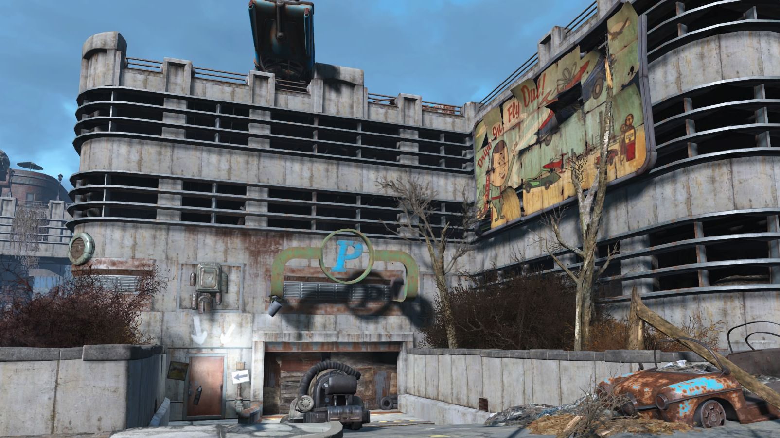 Fallout-4-Milton-parking-garage