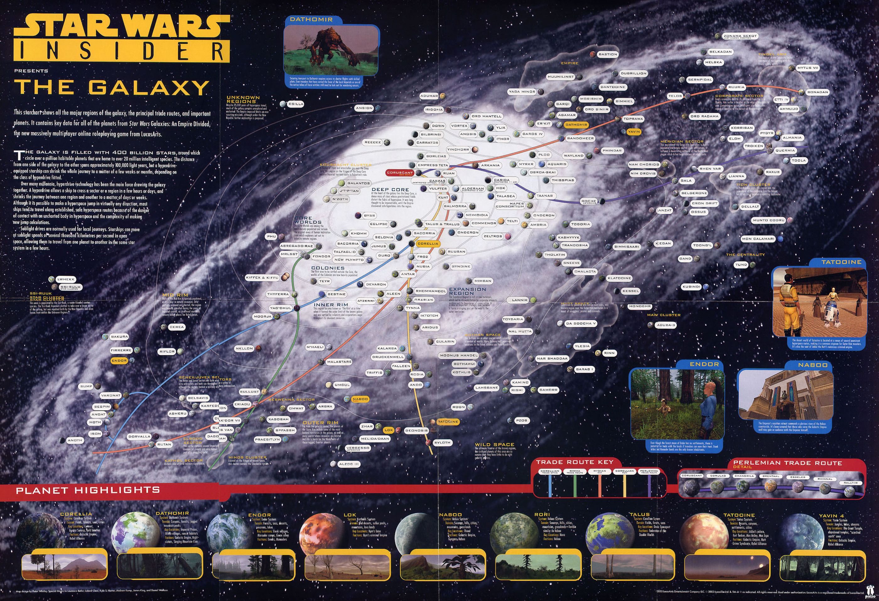 Galaxy of the Star Wars universe