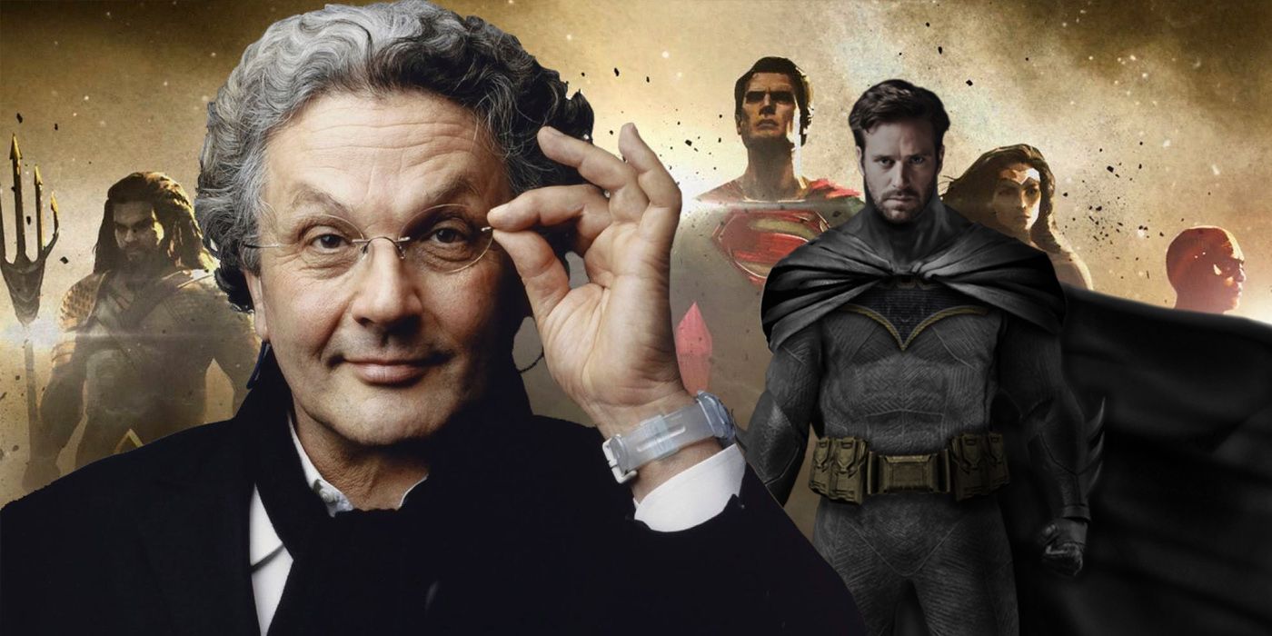 George Miller and the Justice League with Armie Hammer as Batman