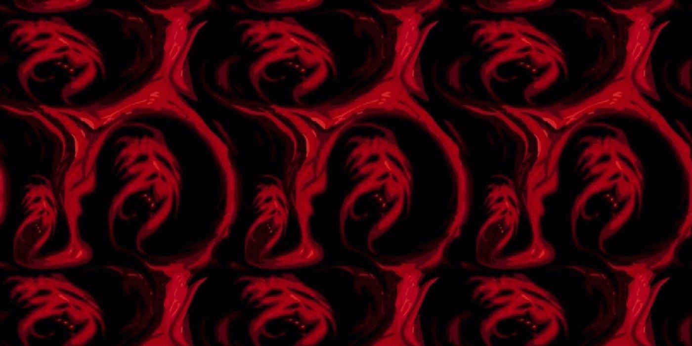 Giygas' repeating pattern from the video game EarthBound