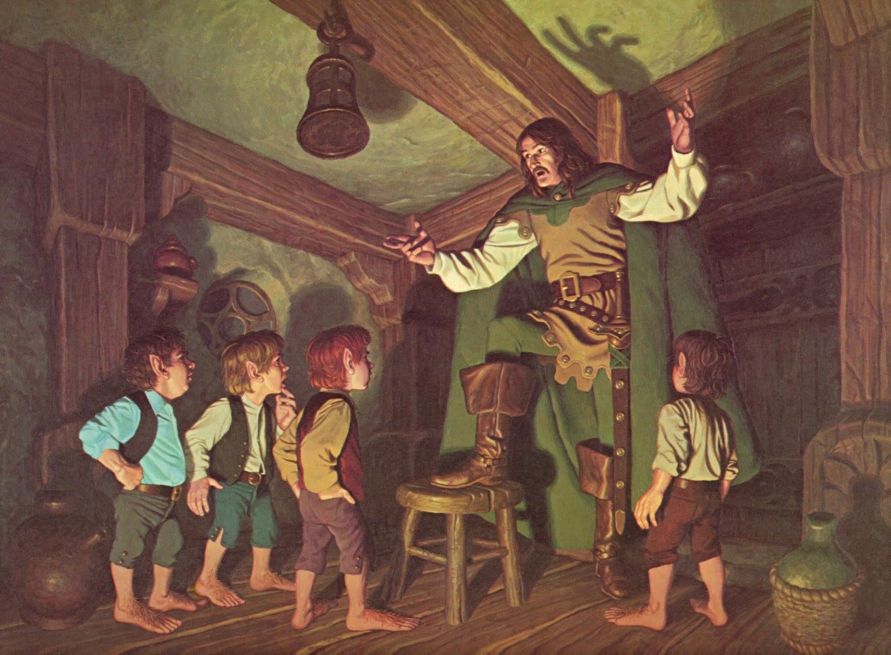 Hildebrandt Brothers Illustration Prancing Pony Lord of the Rings