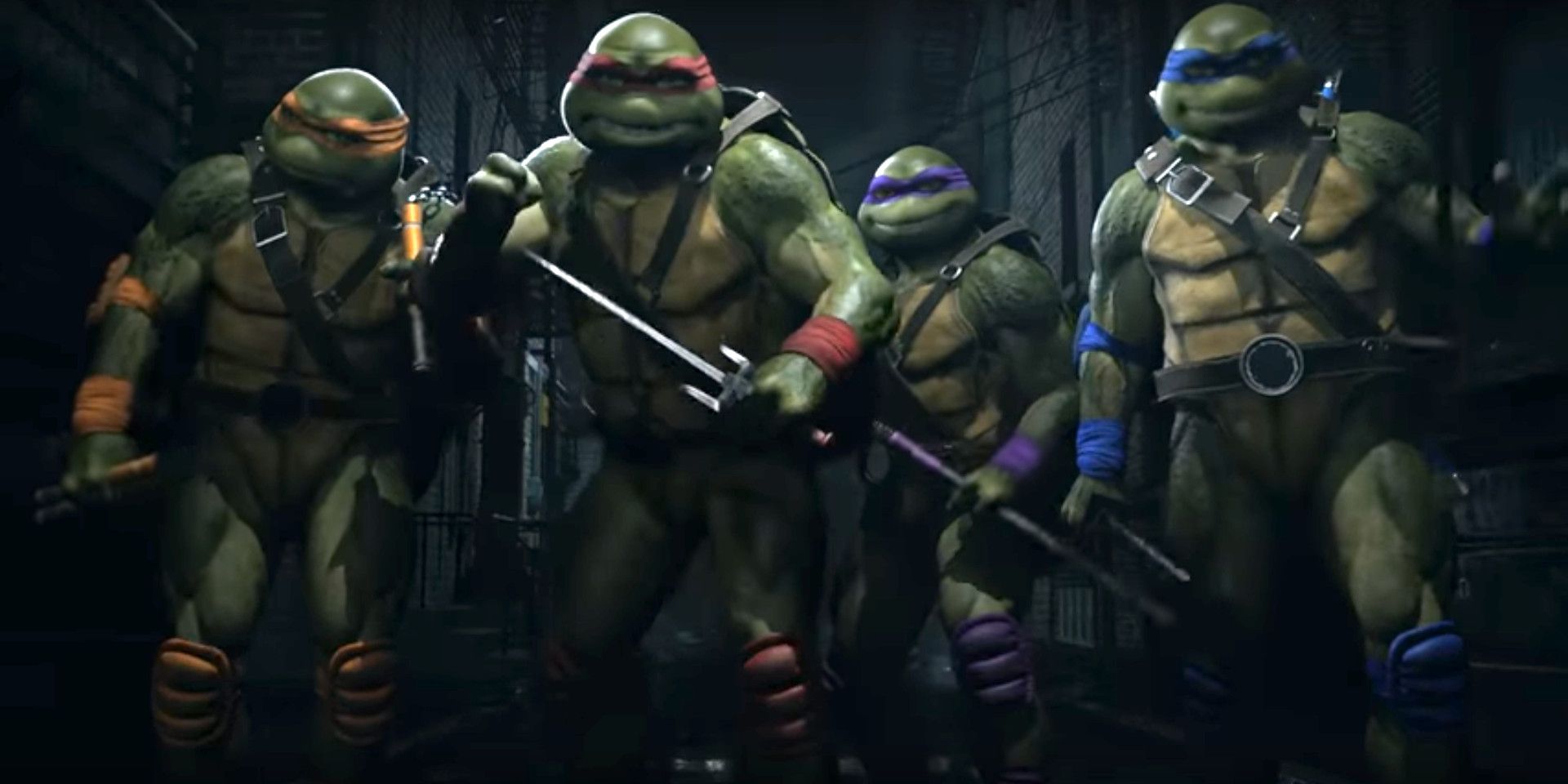The reveal of the Teenage Mutant Ninja Turtles in Injustice 2