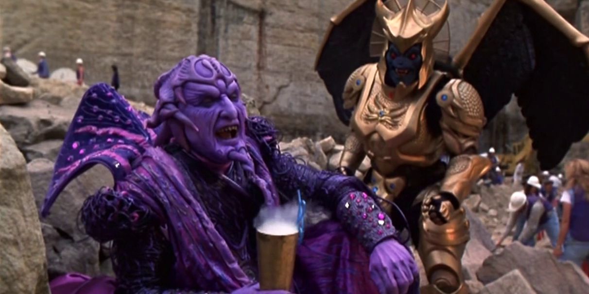 Ivan Ooze laughs in Mighty Morphin Power Rangers The Movie