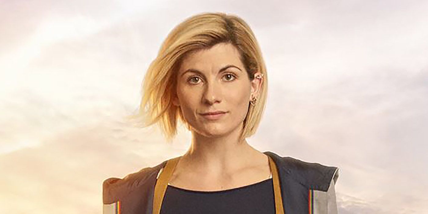 Jodie Whittaker como a Doutora em Doctor Who
