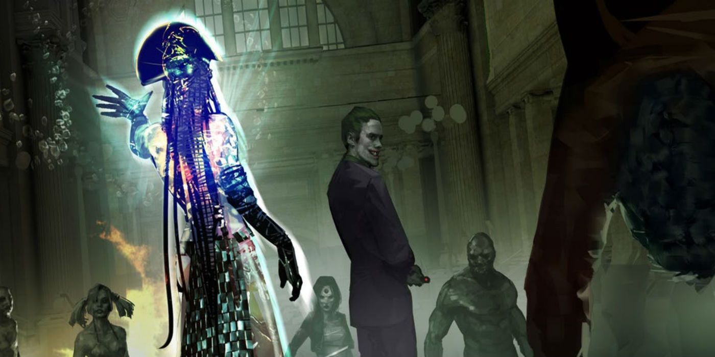 Joker concept art for Suicide Squad
