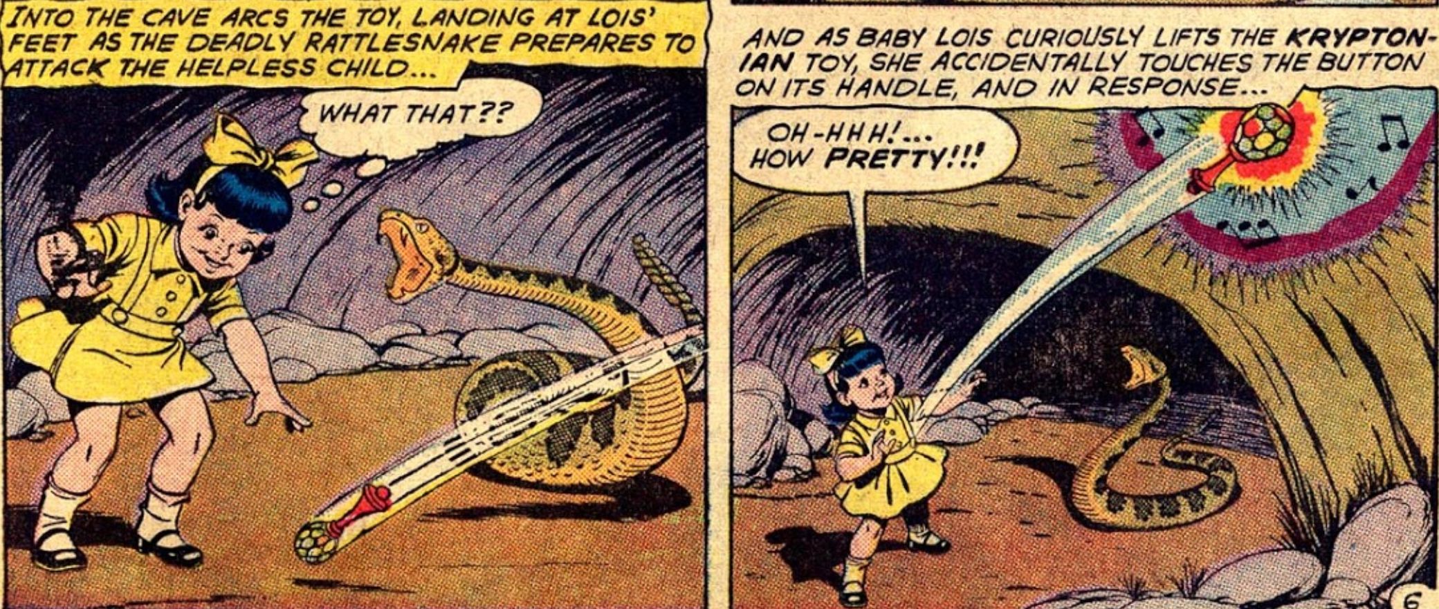 Kal-El Saved Lois Lane As A Toddler in Supermans Girlfriend Lois Lane Issue 26