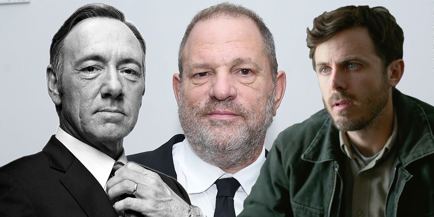 Kevin Spacey Harvey Weinstein and Casey Affleck