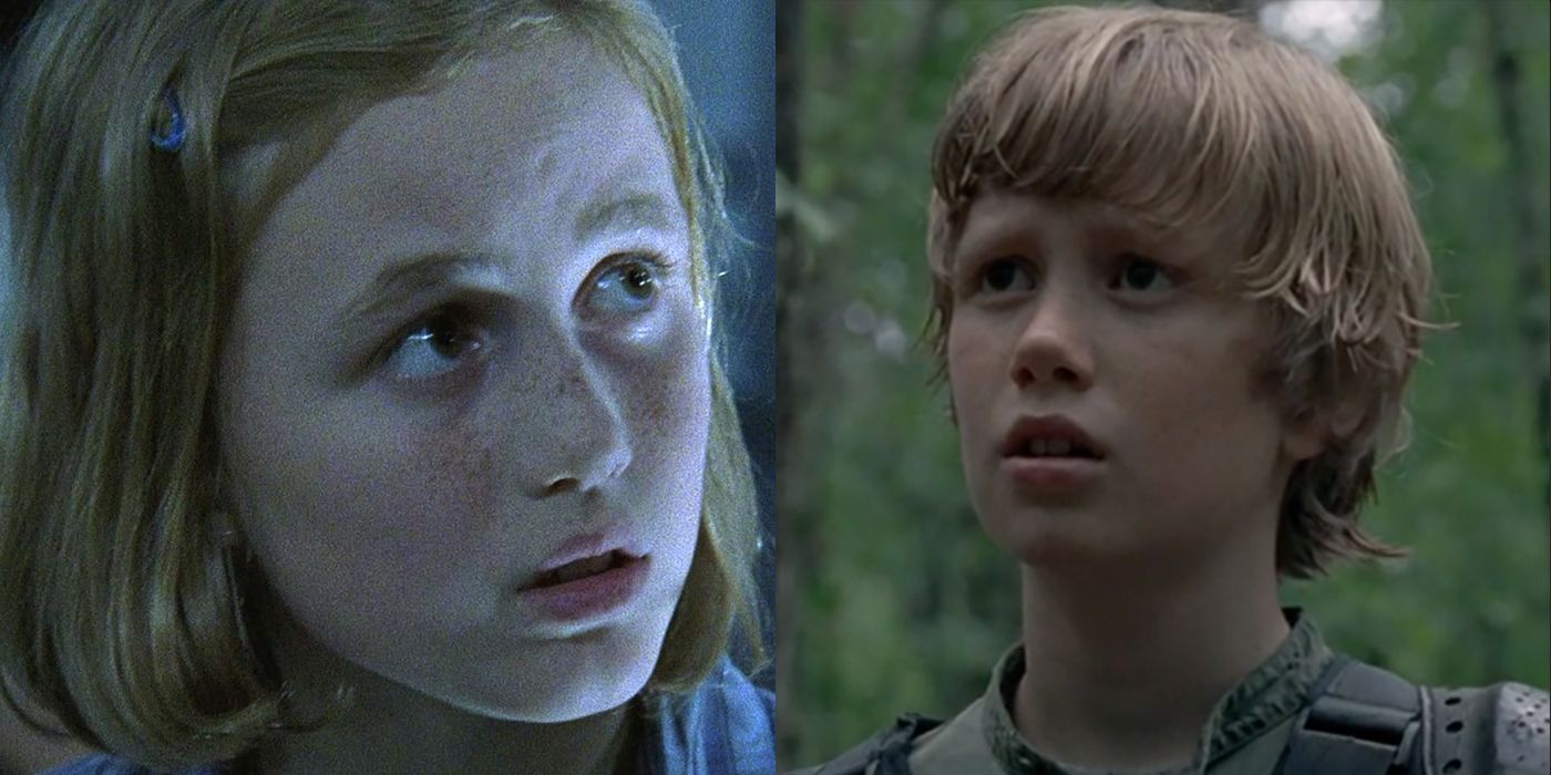 Madison and Macsen Lintz The Walking Dead