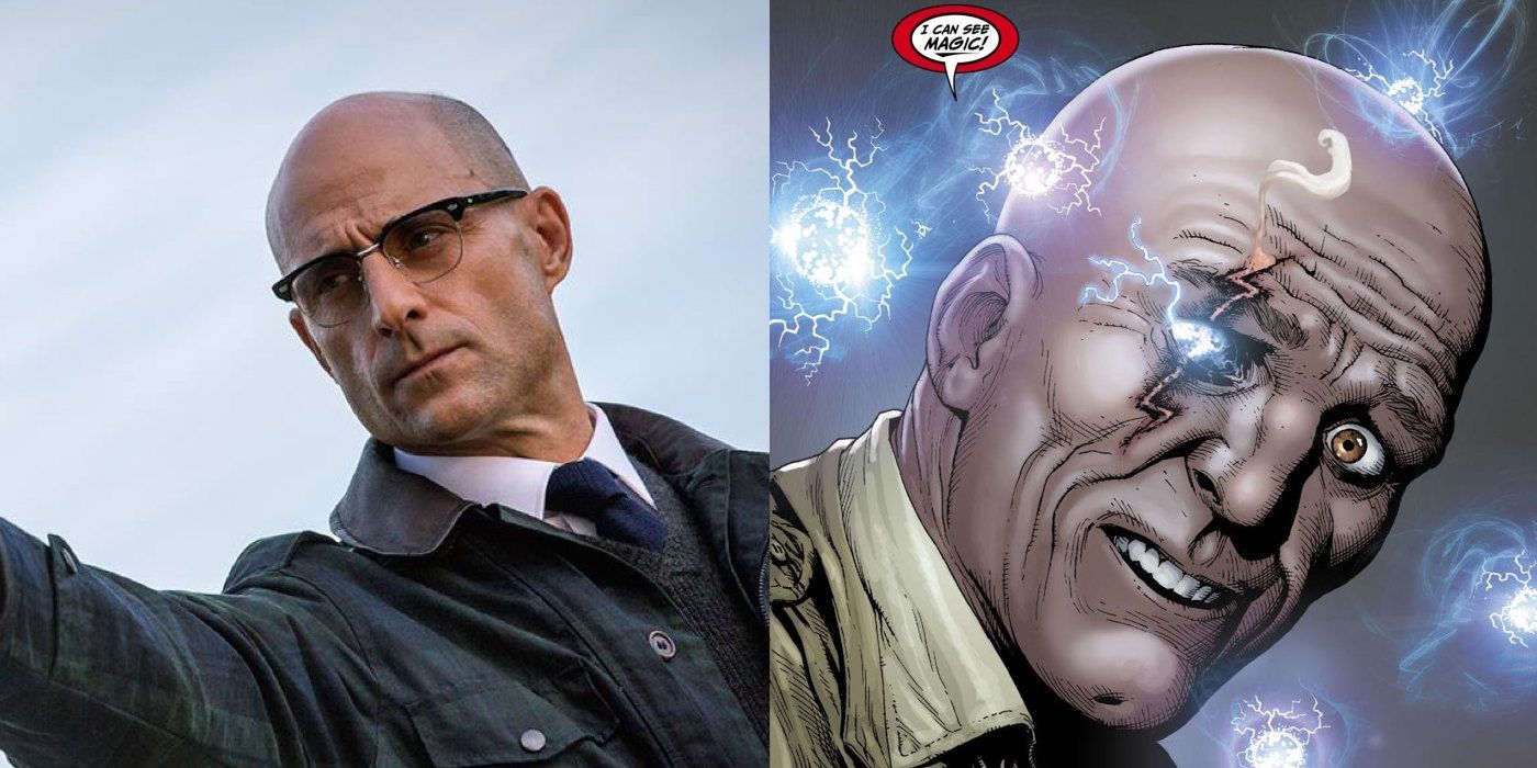 Mark Strong as Doctor Sivana in Shazam