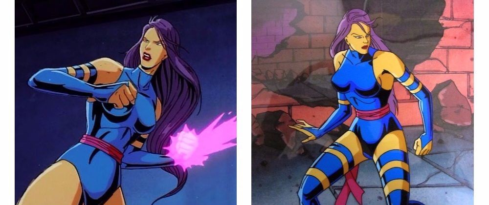 Psylocke in X-Men The Animated Series