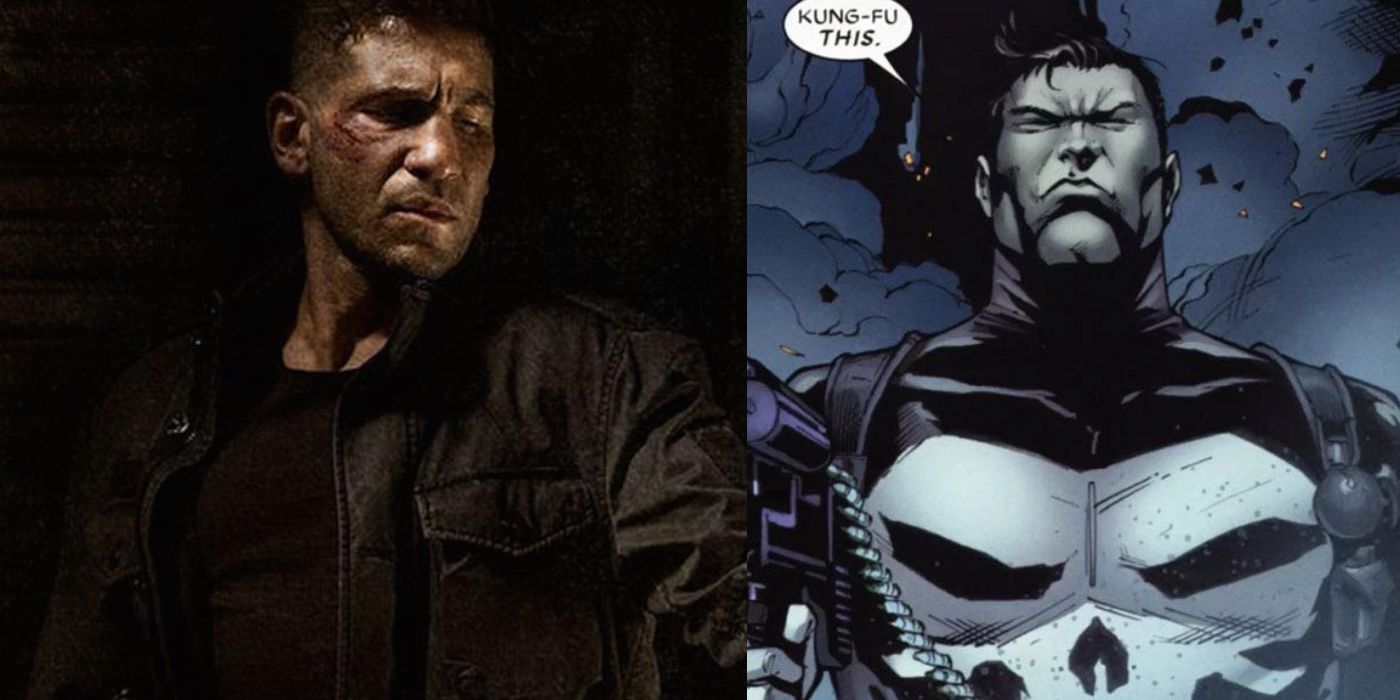 Punisher on Netflix and in Marvel Comics