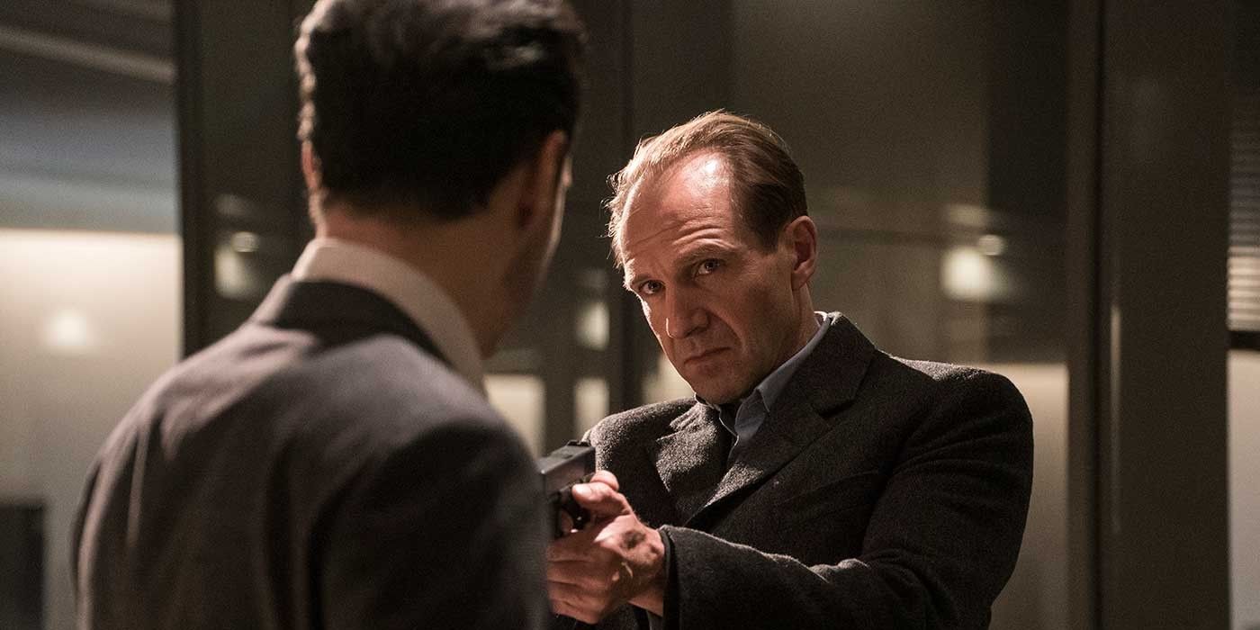 Ralph Fiennes as M in James Bond Spectre
