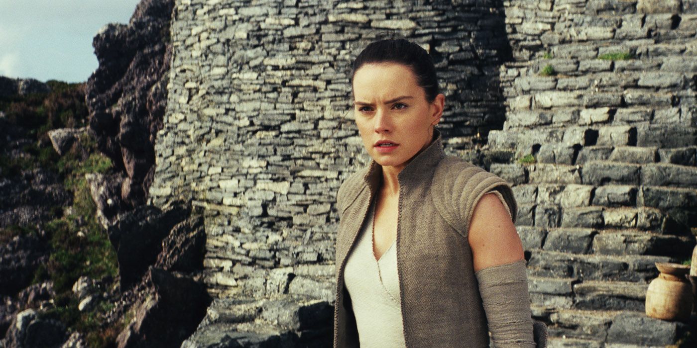 Rey (Daisy Ridley) in Star Wars The Last Jedi