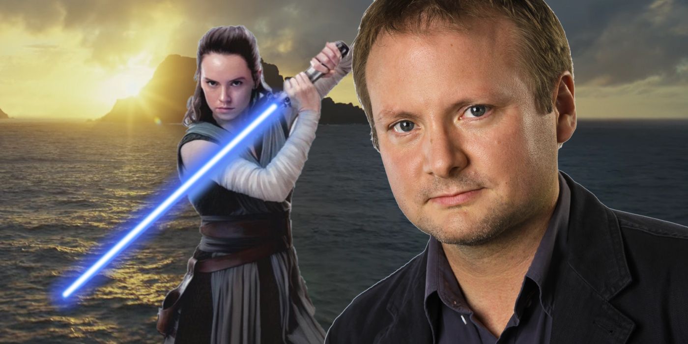 Rian Johnson and Rey
