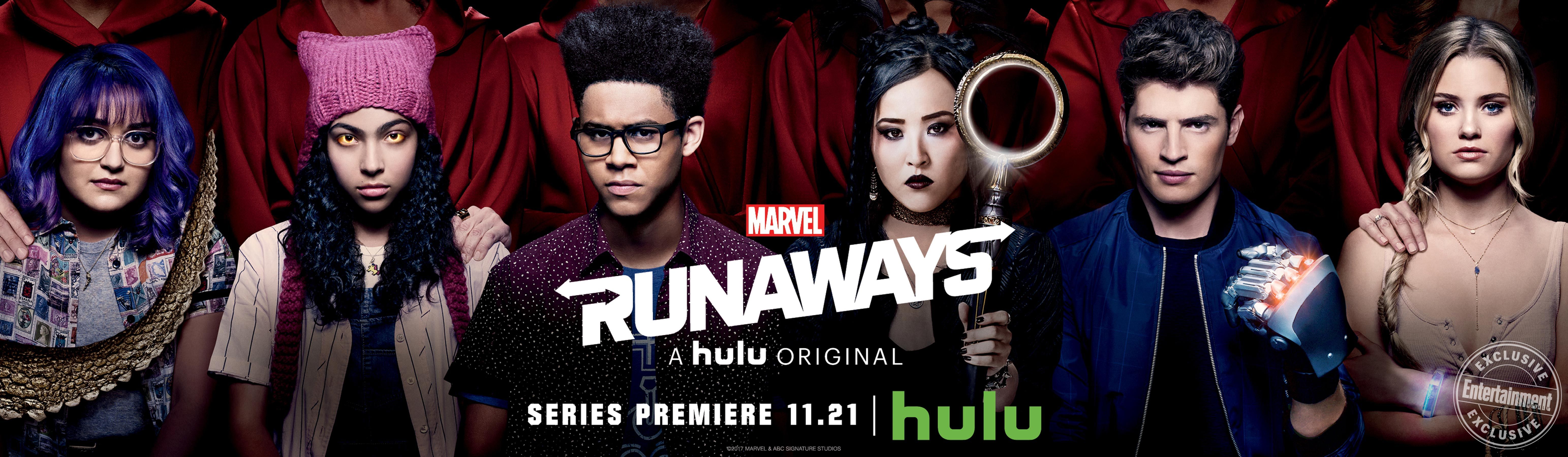 Runaways Banner Highlights the Team’s Different Superpowers