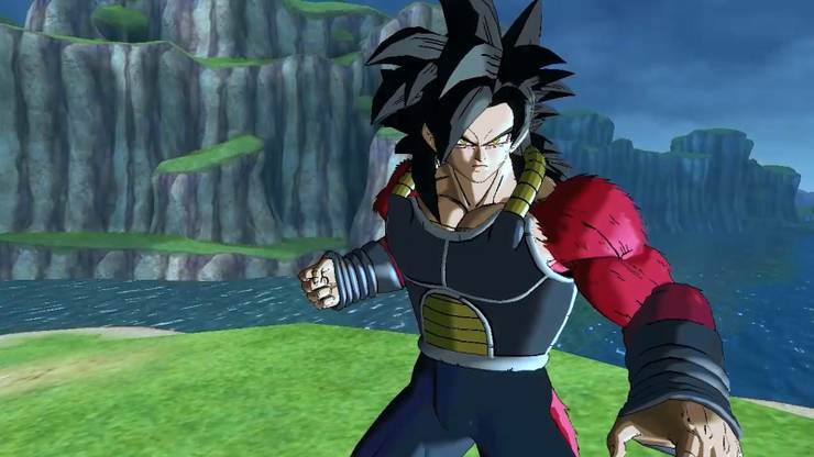 Bardock&Masked Saiyan (Super Saiyan God) - Dragon Ball Xenoverse 2