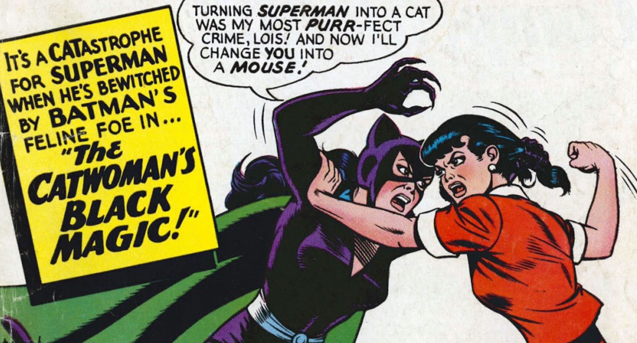 Silver Age Catwoman Debuts In Supermans Girlfriend Lois Lane