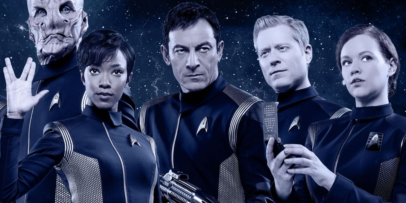 The cast of Star Trek: Discovery.