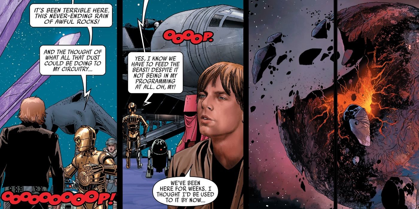 Star Wars Comic Luke Skywalker Jedha