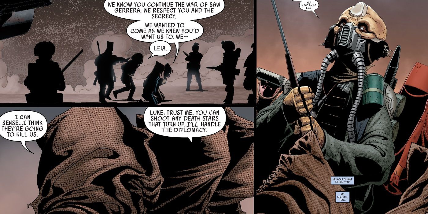 Star Wars Comic Rogue One Saw Gerrerra