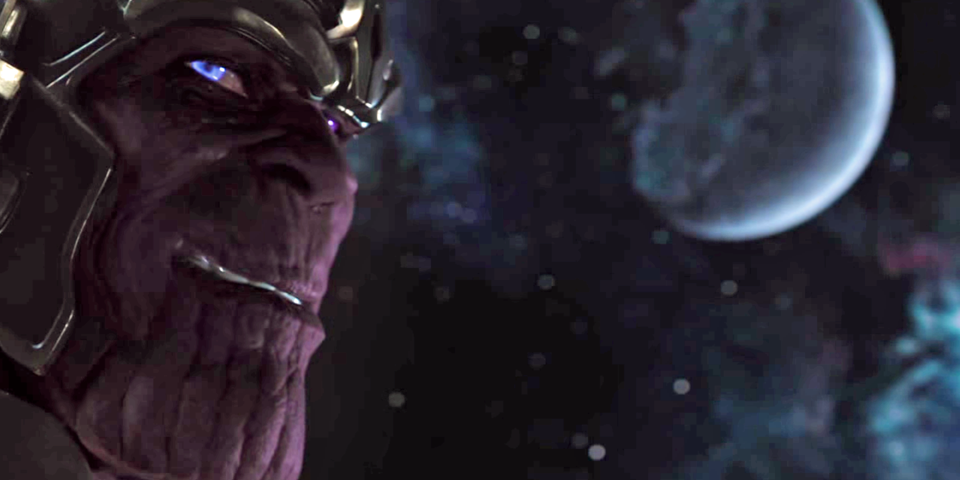 Thanos sorri na sequência pós-créditos em Vingadores