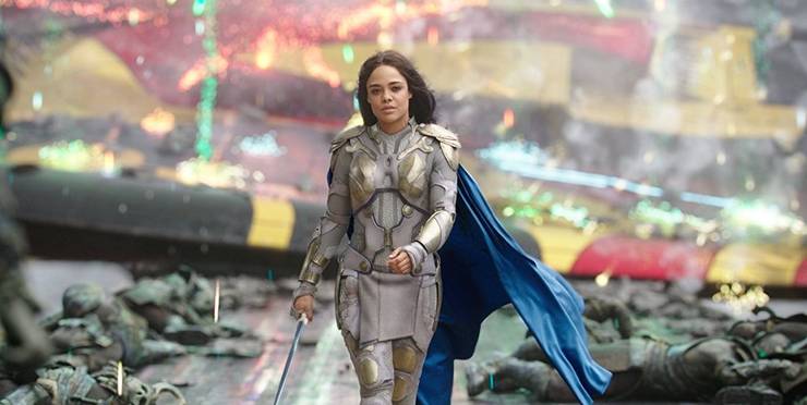 How Thor Ragnarok S Valkyrie Flashbacks Were Created
