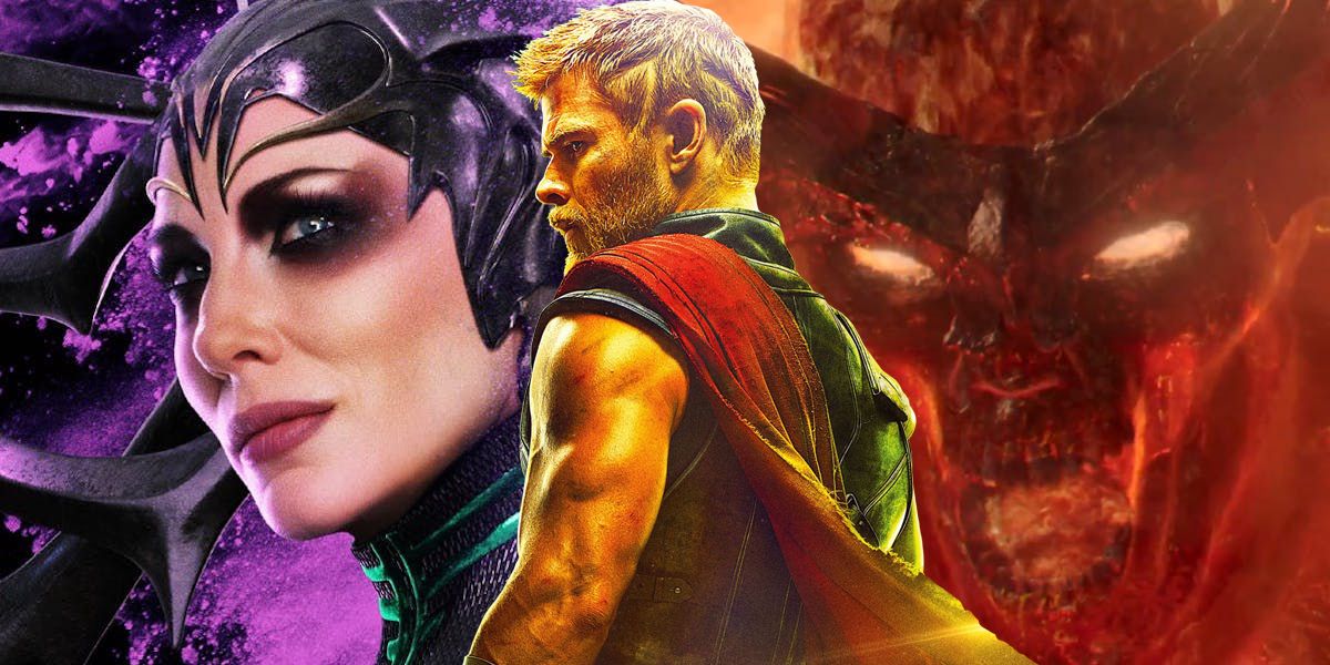 Thor Ragnarok villains Hela and Surter ending problem