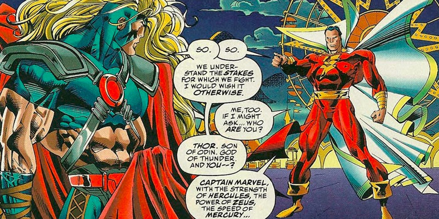 Thor vs captain marvel