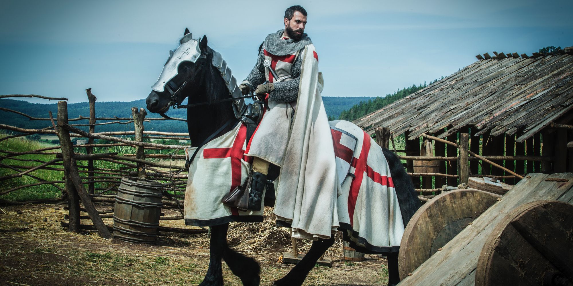 Tom Cullen in Knightfall Season 1 