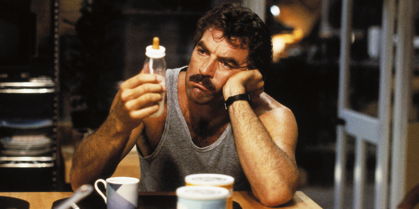 Tom Selleck in Three Men And A Baby