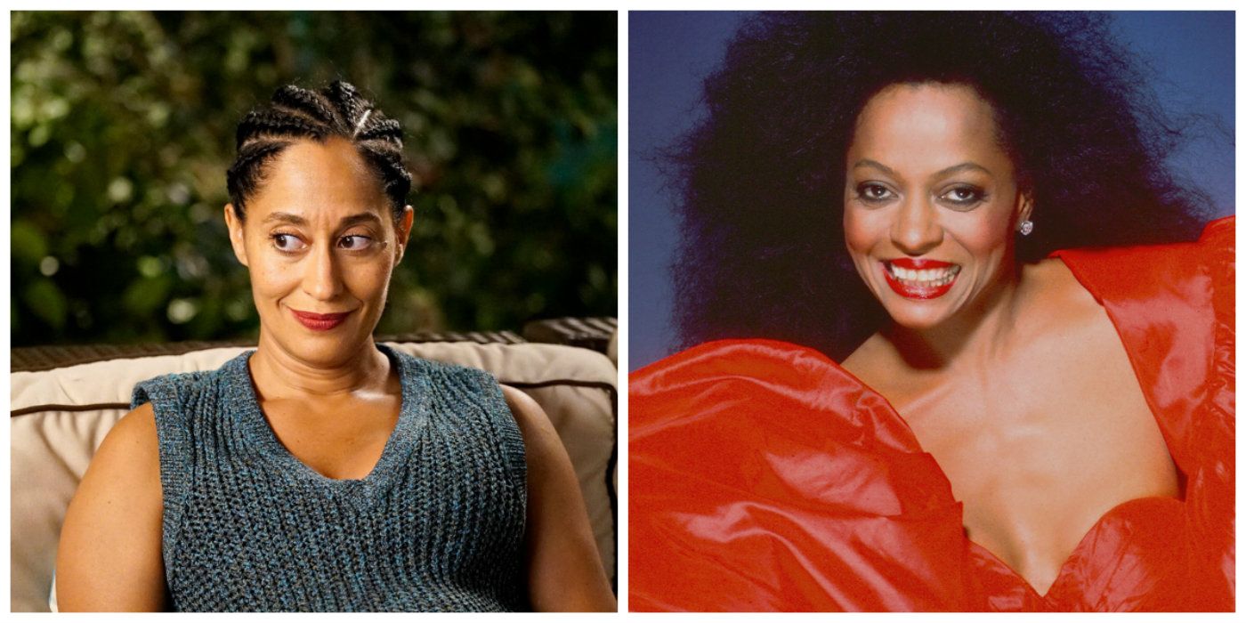 Tracee Ellis Ross and Diana Ross