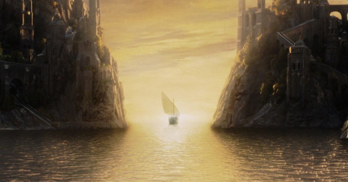 Undying Lands Ship Lord of the Rings