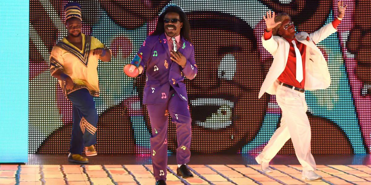 The New Day make their entrance