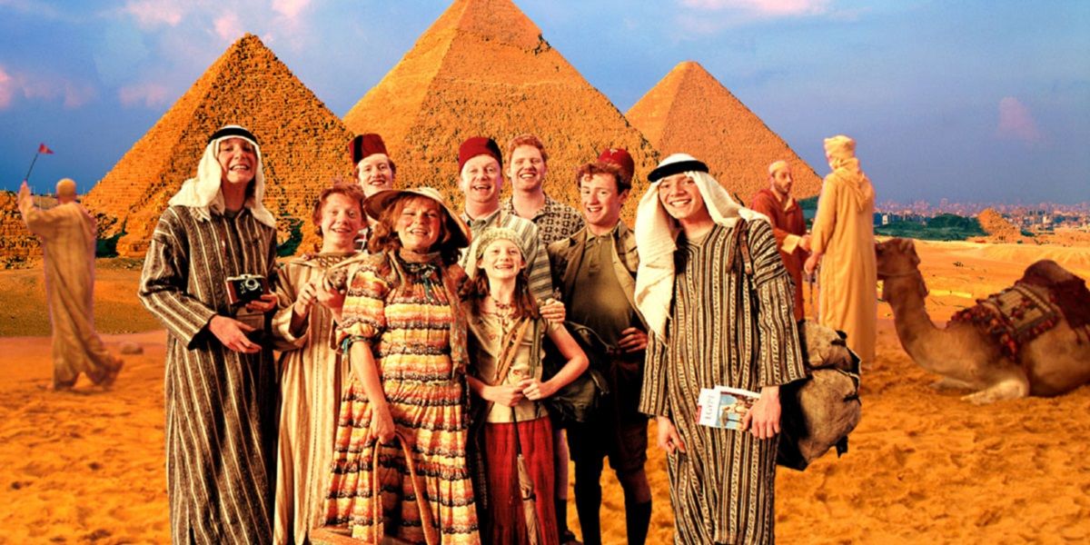 Weasley Family Vacation in Egypt
