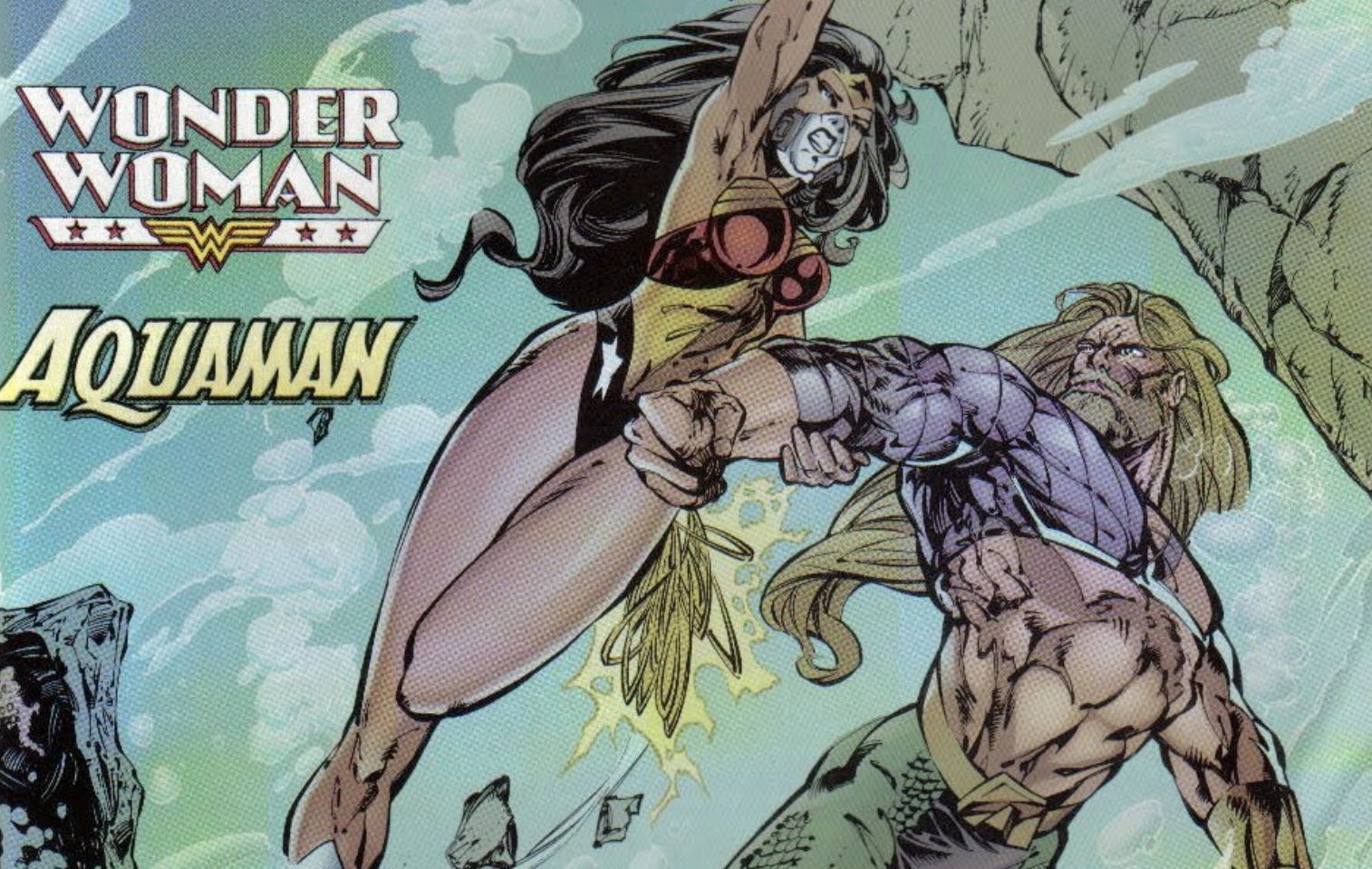 Wonder Woman and Aquaman in Revelations