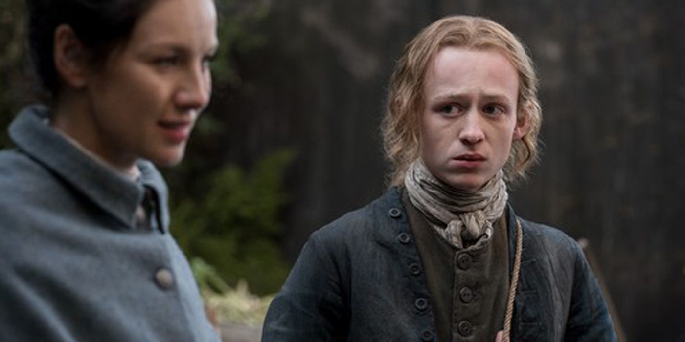 Claire and Young Ian in Outlander