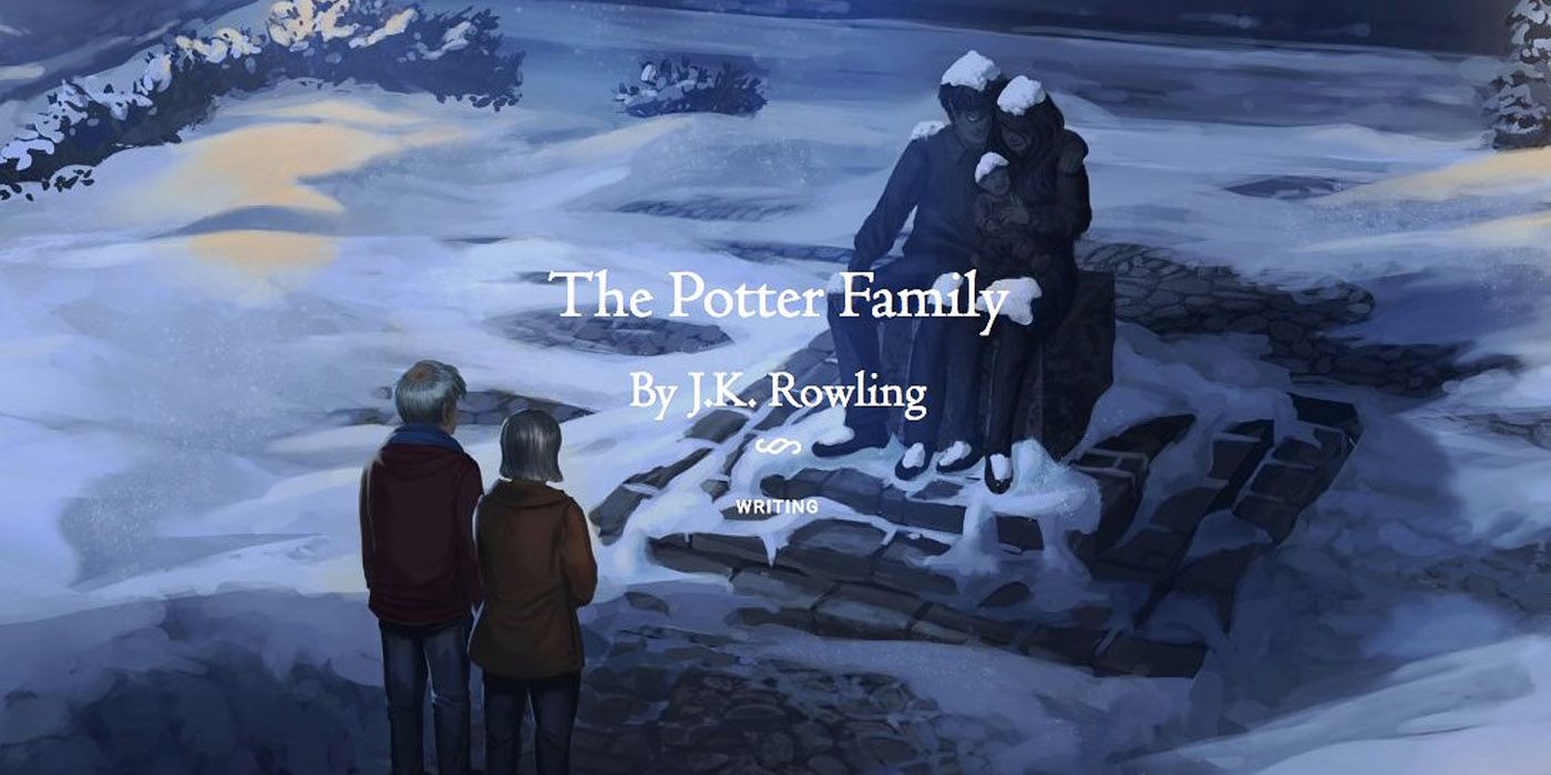 Original Pottermore art for the Potter Family