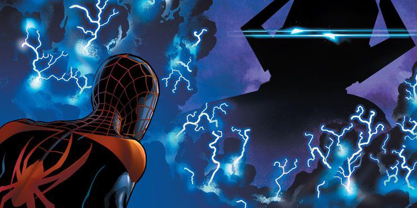 Spider-Man Miles Morales faces Galactus in Marvel Comics