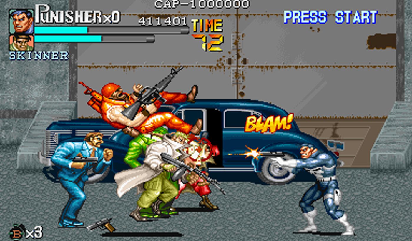 The Punisher Arcade Game