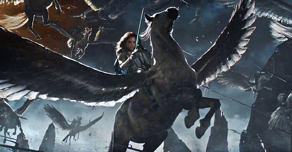 How Thor Ragnarok S Valkyrie Flashbacks Were Created