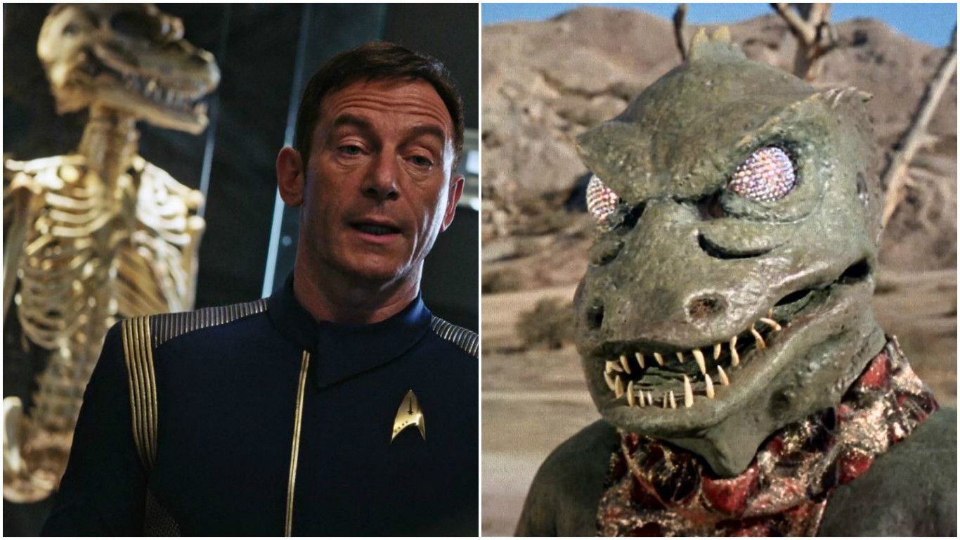 star trek discovery gorn connection